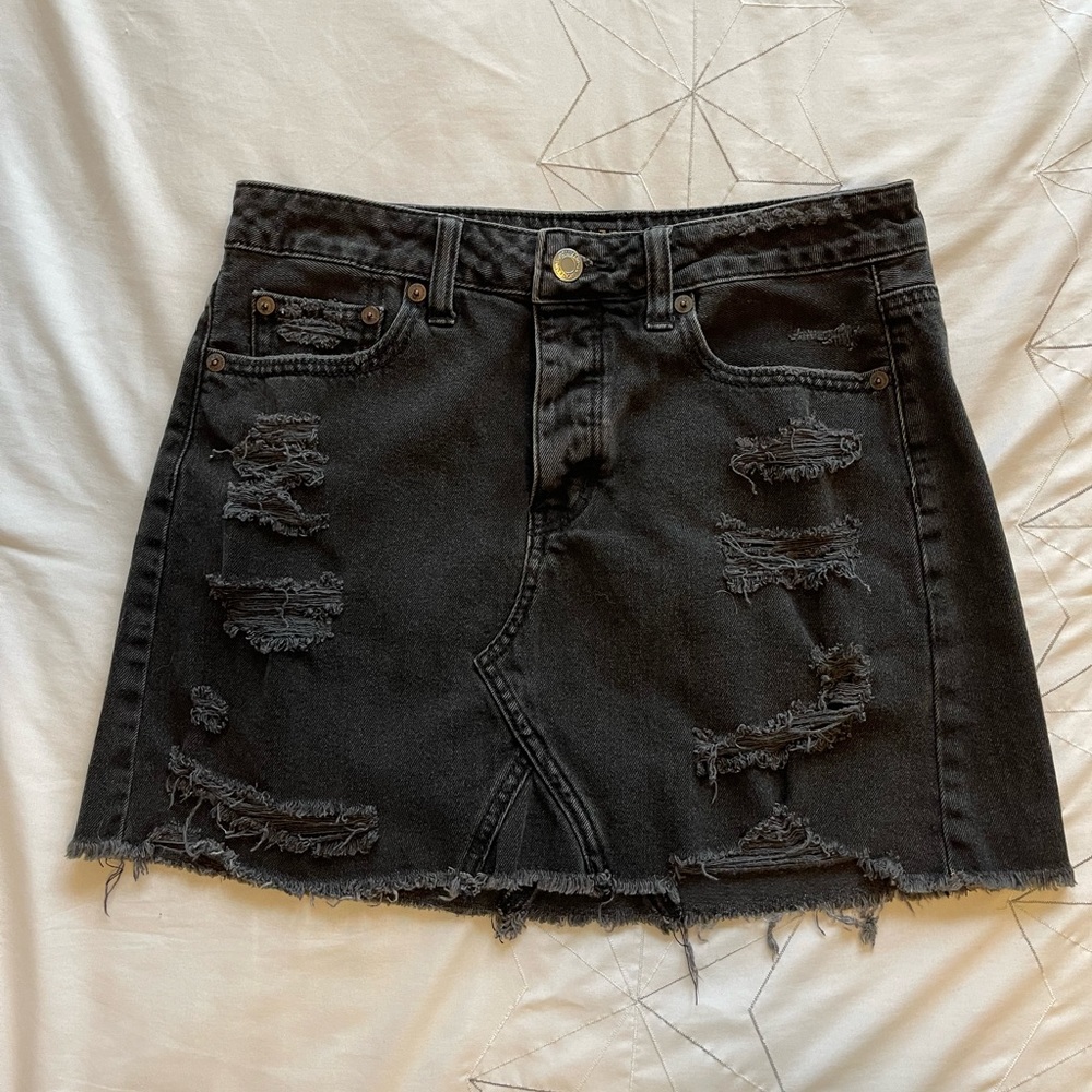 American eagle denim skirt